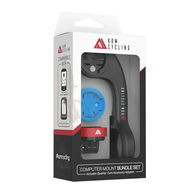 KOM CYCLING KOM CYCLING BAR MOUNT (BLACK) W/QR GOPRO