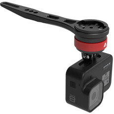 KOM CYCLING KOM CYCLING INTEGRATED COCKPIT MOUNT (BLACK) W/QR GOPRO