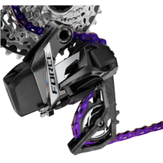 SRAM CN FORCE E1 PURPLE 126LI W/PWR