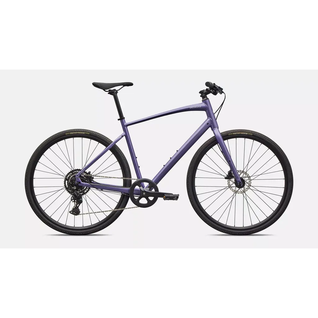2026 Specialized Sirrus X 2.0 SATIN MAUVE METALLIC / DOLOMITE METALLIC FROST REFLECTIVE S