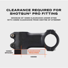 Shotgun KIDS RIDE SHOTGUN PRO MTB CHILD SEAT  BLACK