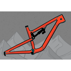 RIDE WRAP TREK SLASH 9.8 29-C 2020-ON // RIDEWRAP TAILORED PROTECTION™ FRAME KIT GLOSS L