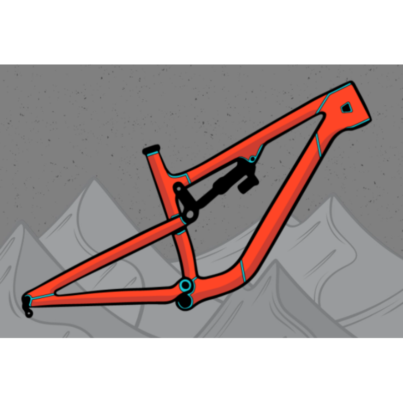 RIDE WRAP SPECIALIZED KENEVO SL 29-C 2021-ON // RIDEWRAP TAILORED PROTECTION™ FRAME KIT GLOSS S4