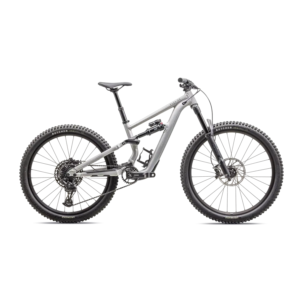 2025 Specialized Status 140 Satin Aluminum / Obsidian S2