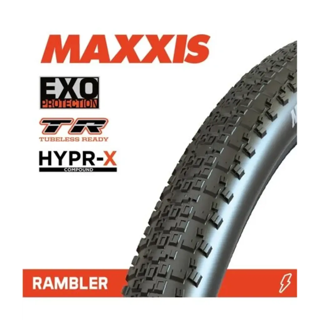 MAXXIS MAXXIS RAMBLER 700 X 45C (NEW 2025) HYPR-X EXO TR FOLD 120TPI E-25