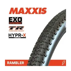 MAXXIS MAXXIS RAMBLER 700 X 45C (NEW 2025) HYPR-X EXO TR FOLD 120TPI E-25