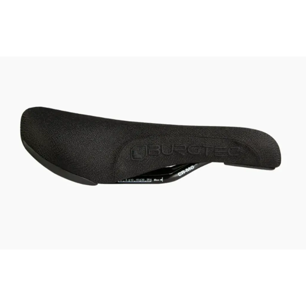 Burgtec The Cloud Boost Saddle CrMo Rails Black/Black