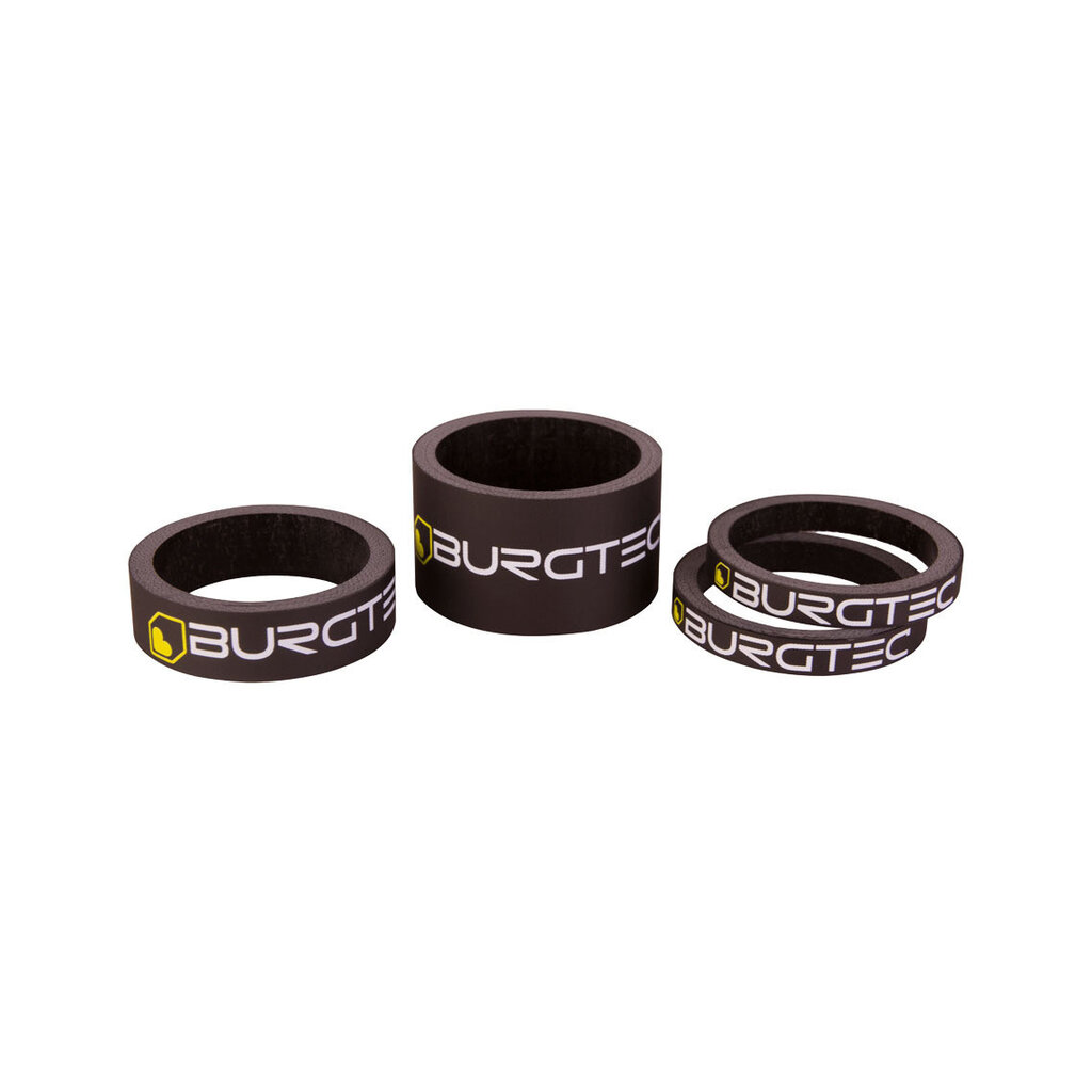 Burgtec Stem Spacer Kit Carbon (5mm, 2, 10mm, 20mm)