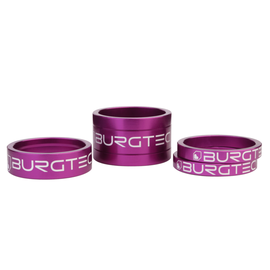 Burgtec Stem Spacer Kit (5mm x 2, 10mm, 20mm)
