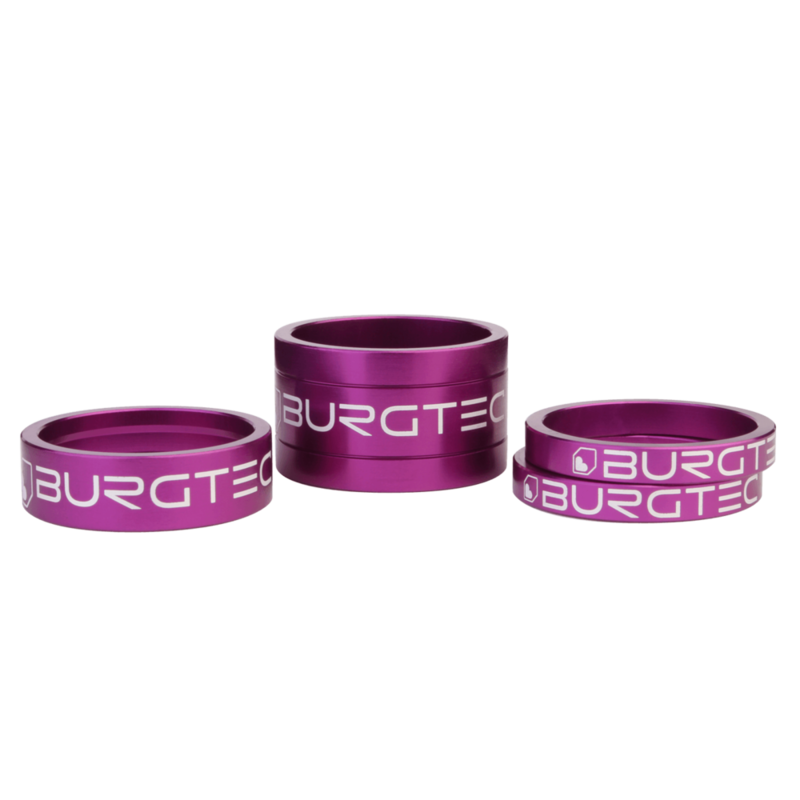 Burgtec Stem Spacer Kit (5mm x 2, 10mm, 20mm)