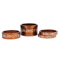 Burgtec Stem Spacer Kit (5mm x 2, 10mm, 20mm)