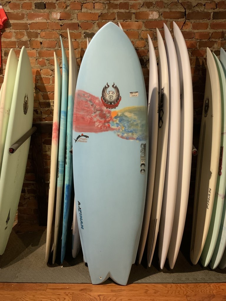 CANNIBAL SURFBOARDS 6'0 CANNIBAL FISH PLATE QUAD
