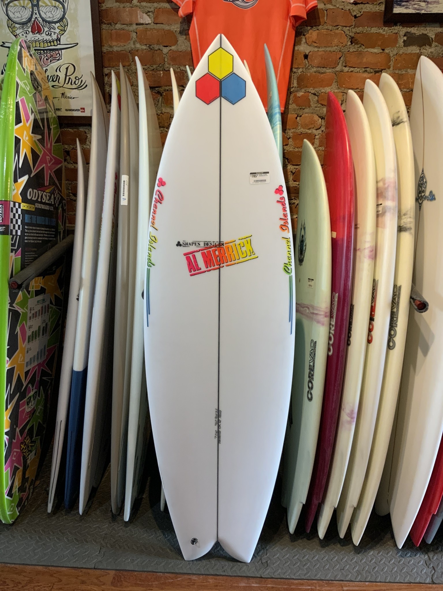 Channel s FishBeard 5’6” Used Channel Islands Al Merrick FishBeard 5'6