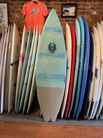 CANNIBAL SURFBOARDS 6’0  CANNIBAL ROCKET FISH