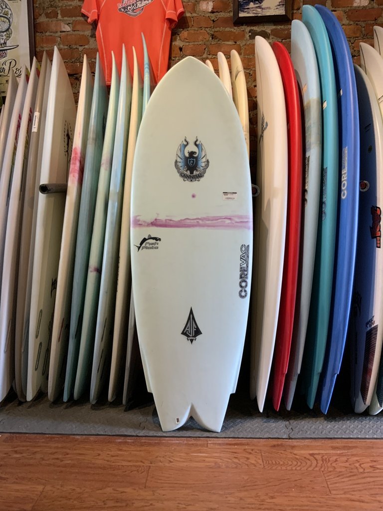 CANNIBAL SURFBOARDS 4'10 CANNIBAL FISH PLATE QUAD