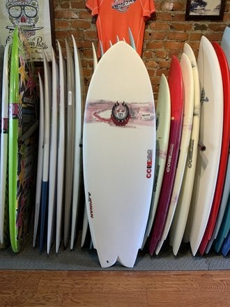 CANNIBAL SURFBOARDS CANNIBAL 5'6 FISHPLATE QUAD 1202