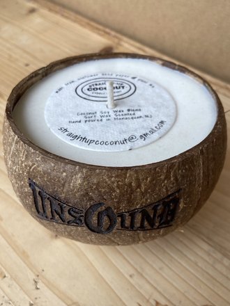 STRAIGHT UP COCONUT STRAIGHT UP COCONUT UNSOUND CANDLE