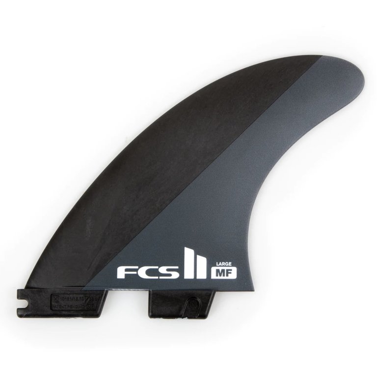 FCS FCS II MF NEO CARBON BLK/CHAR LARGE TRI FINS