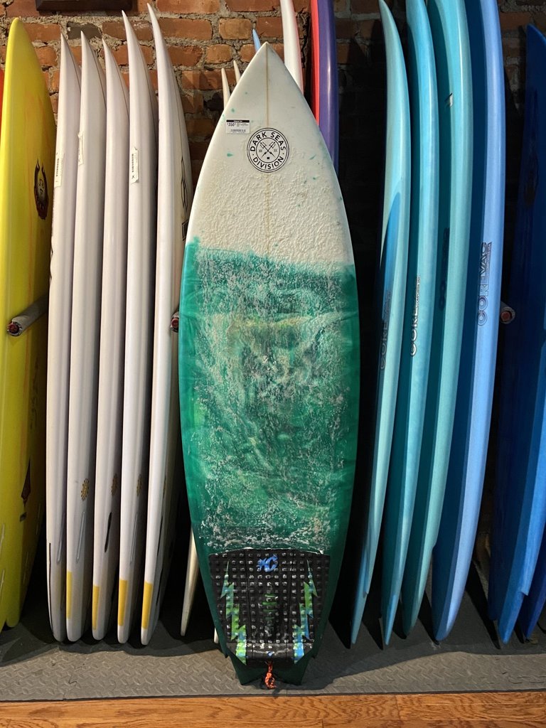 THRASH CRAFT USED 5'7 THRASH CRAFT GREEN RESIN TINT