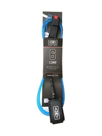 OCEAN-EARTH OCEAN & EARTH MOULDED 6 FT COMP LEASH AST COLORS OCEAN-EARTH OCEAN & EARTH MOULDED 6 FT COMP LEASH AST COLORS