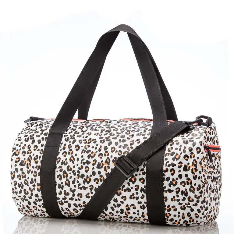 ALOHA COLLECTION LEOPARD CUB DUFFLE