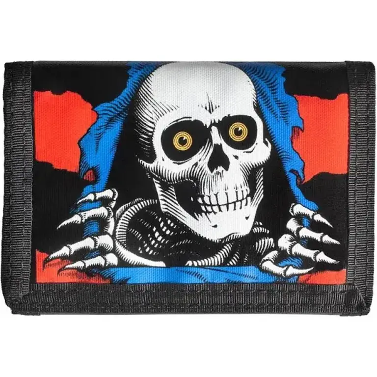 POWELL PERALTA POWELL PERALTA RIPPER BLACKLIGHT VELCRO WALLET