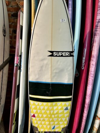 SUPER 6'2 X 19 X 2 7/16 SUPER HEADSHIFTER VOLUME 29.5 FUTURE FINS ED