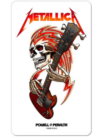 POWELL PERALTA POWELL PERALTA METALLICA STICKER