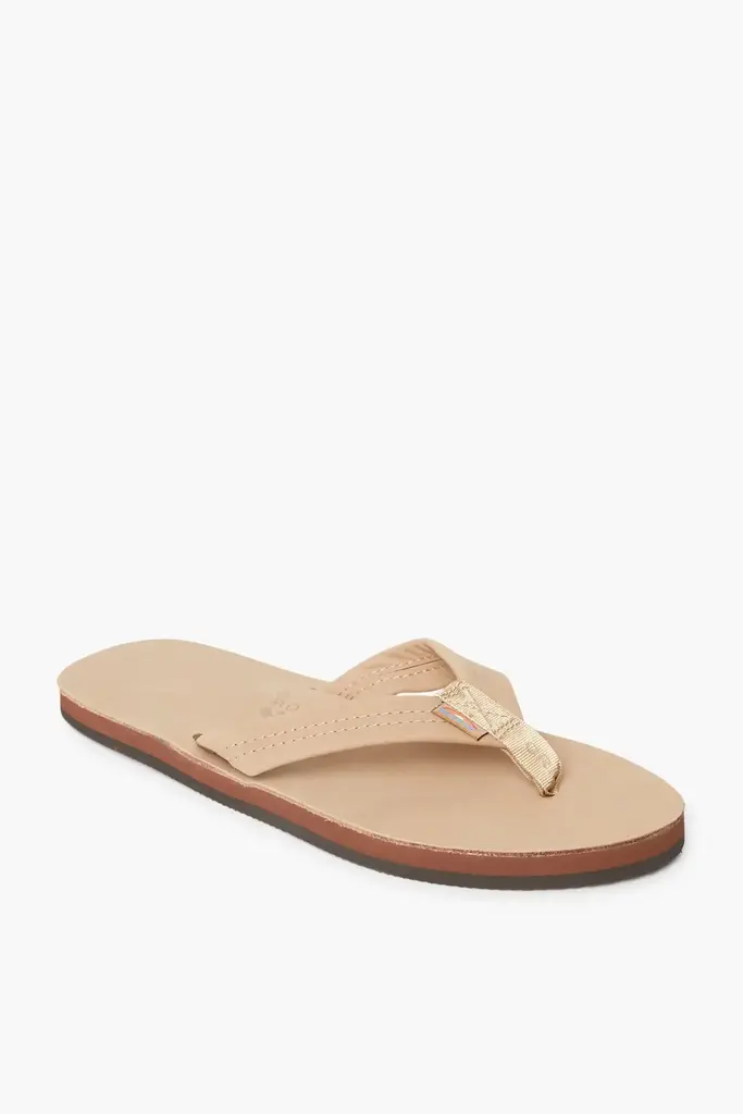 RAINBOW SINGLE LAYER ARCH SUPPORT PREMIER LEATHER W 1" STRAP