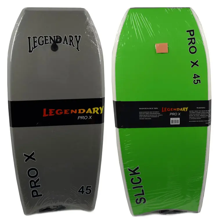 COASTAL SURF LEGENDARY PRO X 45” SLICK BOTTOM BODYBOARD