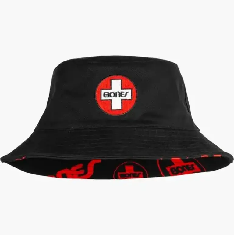 BONES BONES BEARINGS REVERSIBLE BUCKET HAT