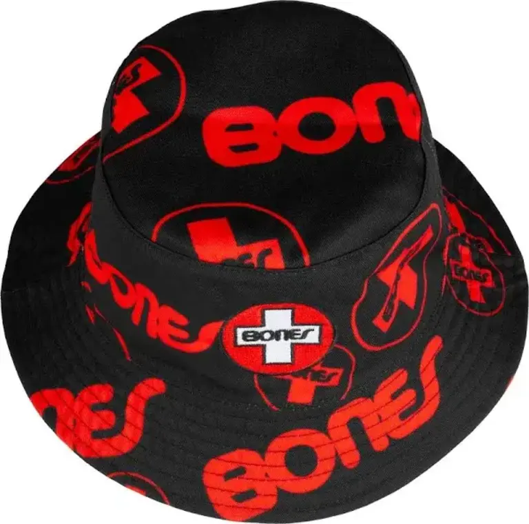 BONES BONES BEARINGS REVERSIBLE BUCKET HAT
