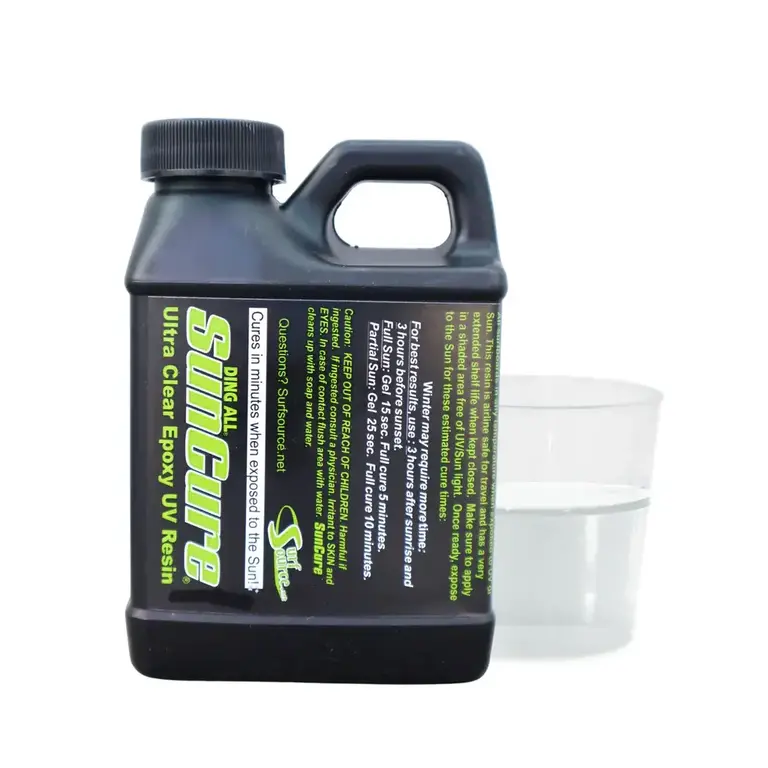 DING ALL DING ALL SUN CURE EPOXY RESIN 8OZ
