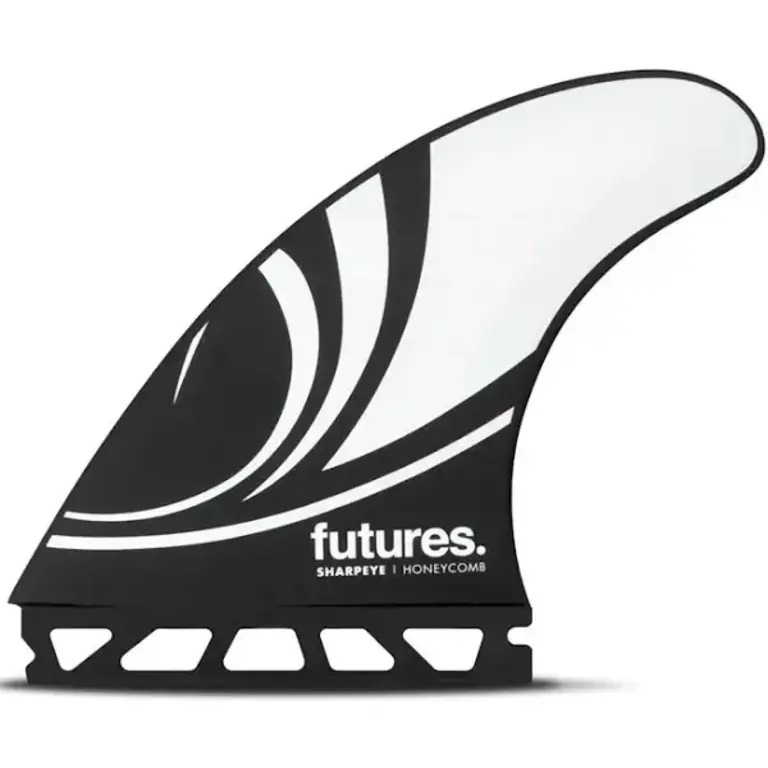 FUTURES SHARP EYE MEDIUM HC THRUSTER BLACK/WHITE