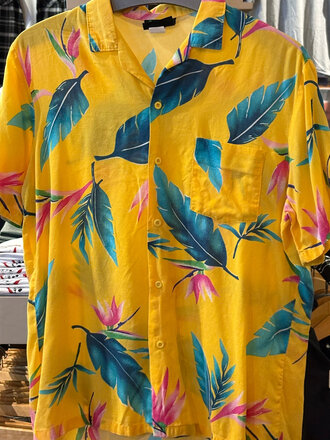 UNSOUND SURF MENS HAWAIIAN SHIRT SIZE LARGE