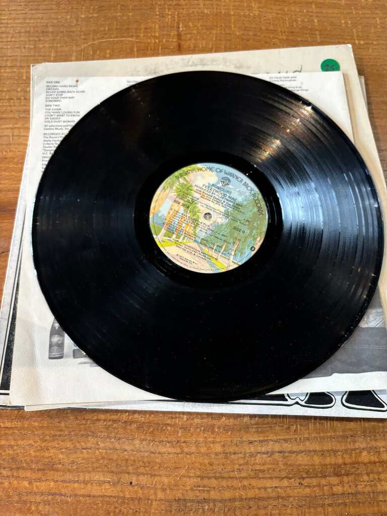 UNSOUND SURF FLEETWOOD MAC RUMORS VINYL RECORD 1977