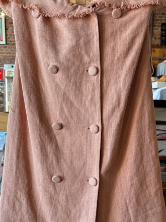 UNSOUND SURF LOVERS & FRIENDS DENIM MINI DRESS SIZE S