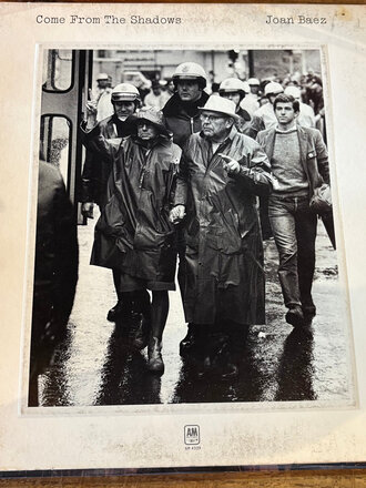 UNSOUND SURF JOAN BAEZ COME FROM THE SHADOWS RECORD 1972