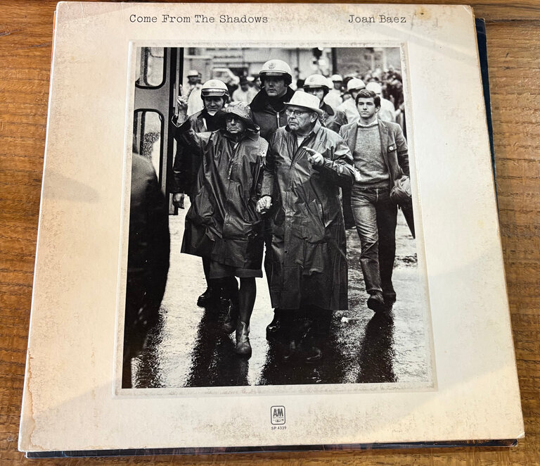 UNSOUND SURF JOAN BAEZ COME FROM THE SHADOWS RECORD 1972