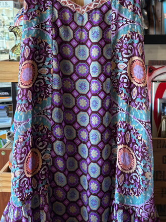 UNSOUND SURF AMERICAN RAG MINI DRESS SIZE: XS