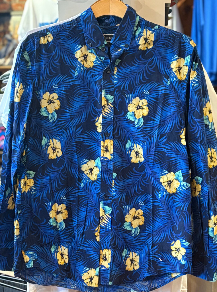UNSOUND SURF MENS CLUB ROOM BUTTON DOWN SIZE M