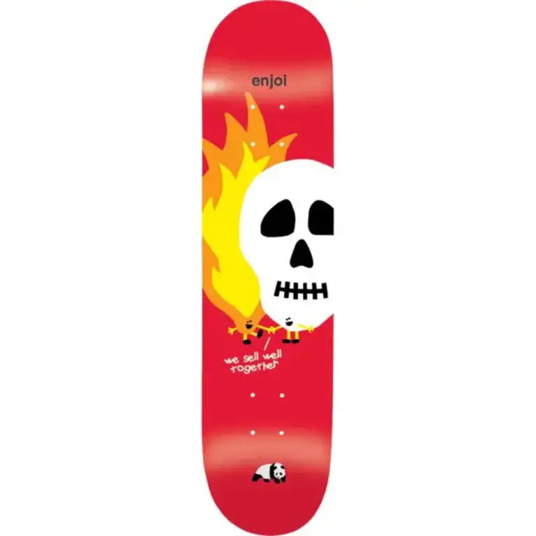 ENJOI ENJOI SKULLS AND FLAMES HYB 8.25