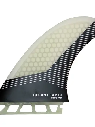 OCEAN-EARTH OCEAN & EARTH OE1 WHIP TWIN FIN 5.5 SINGLE TAB WHITE 22