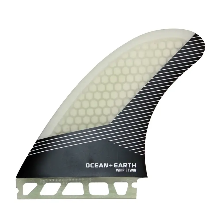 OCEAN-EARTH OCEAN & EARTH OE1 WHIP TWIN FIN 5.5 SINGLE TAB WHITE 22
