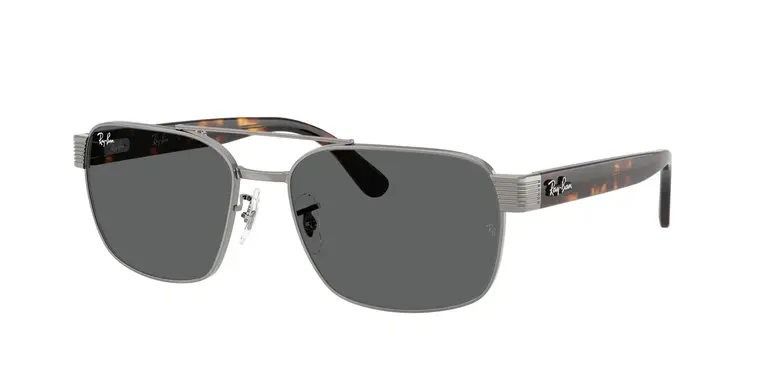 RAY-BAN RAY BAN 3751 004 B161 GUNMETAL W/ DARK GREY