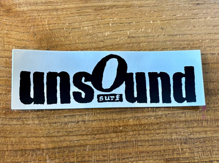 UNSOUND SURF UNSOUND SURF OG STICKER