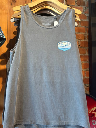 UNSOUND SURF UNSOUND SURF BLUE RIDGE BADGE TANK
