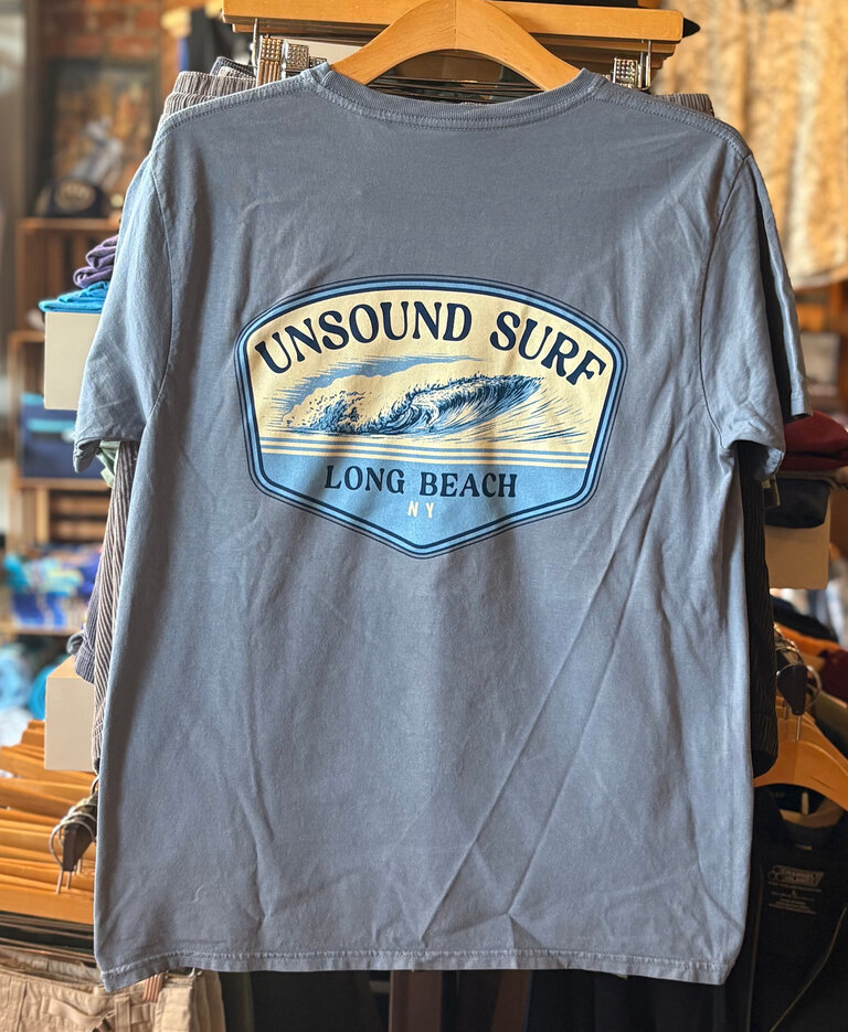 UNSOUND SURF UNSOUND SURF BLUE RIDGE WAVE STURDY TEE