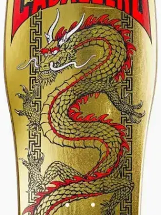 POWELL PERALTA POWELL PERALTA CHINESE DRAGON DECK 10" GOLD FOIL