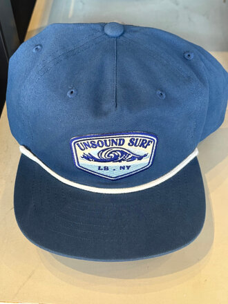 UNSOUND SURF BLUE RIDGE BADGE WAVE PANEL HAT